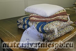 Комплект матрас, подушка и одеяло